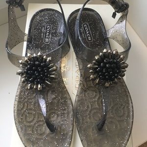 Coach Hilda Glitter Jelly